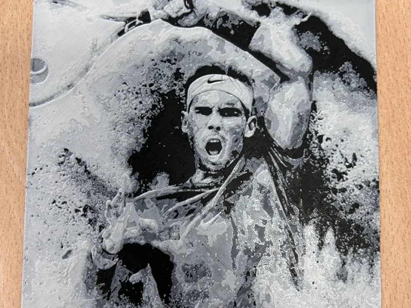 hueforge Rafa Nadal 1