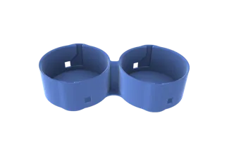 Dual eyepiece cap for Analogsky binoculars