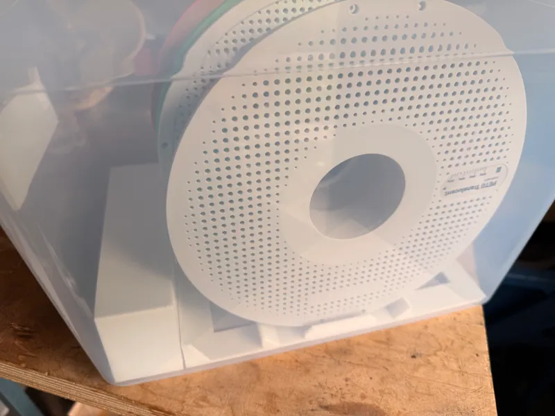 Filament and drying box holder for Ikea 365 boxes
