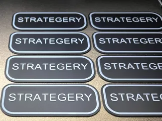 Strategery morale sign patch