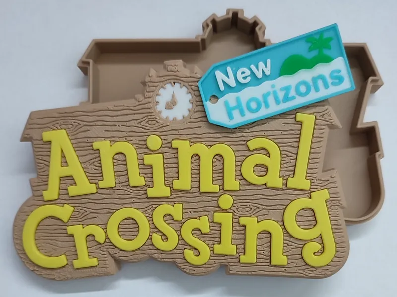 Animal Crossing Sign & Storage Box