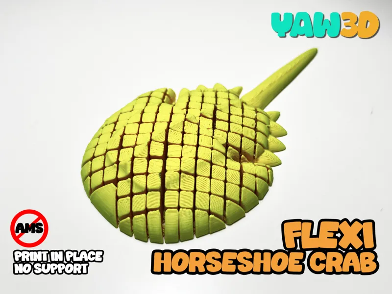 Flexi Horseshoe Crab Fidget