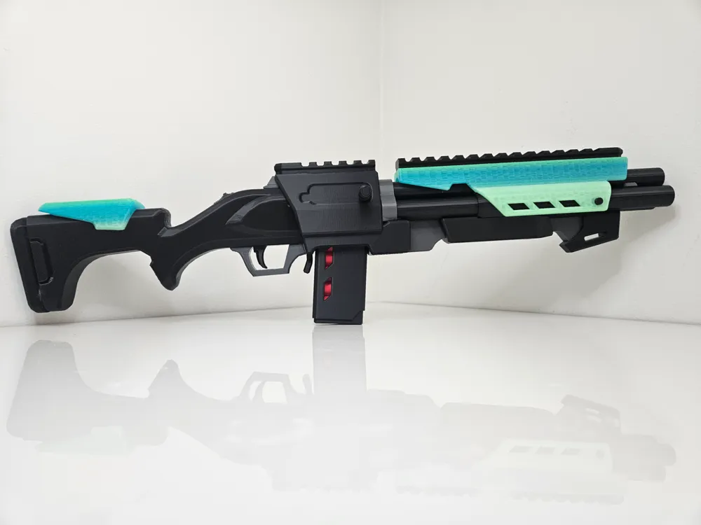 Fortnite Gatekeeper Shotgun Model Glue Assembly by PerfectPrince