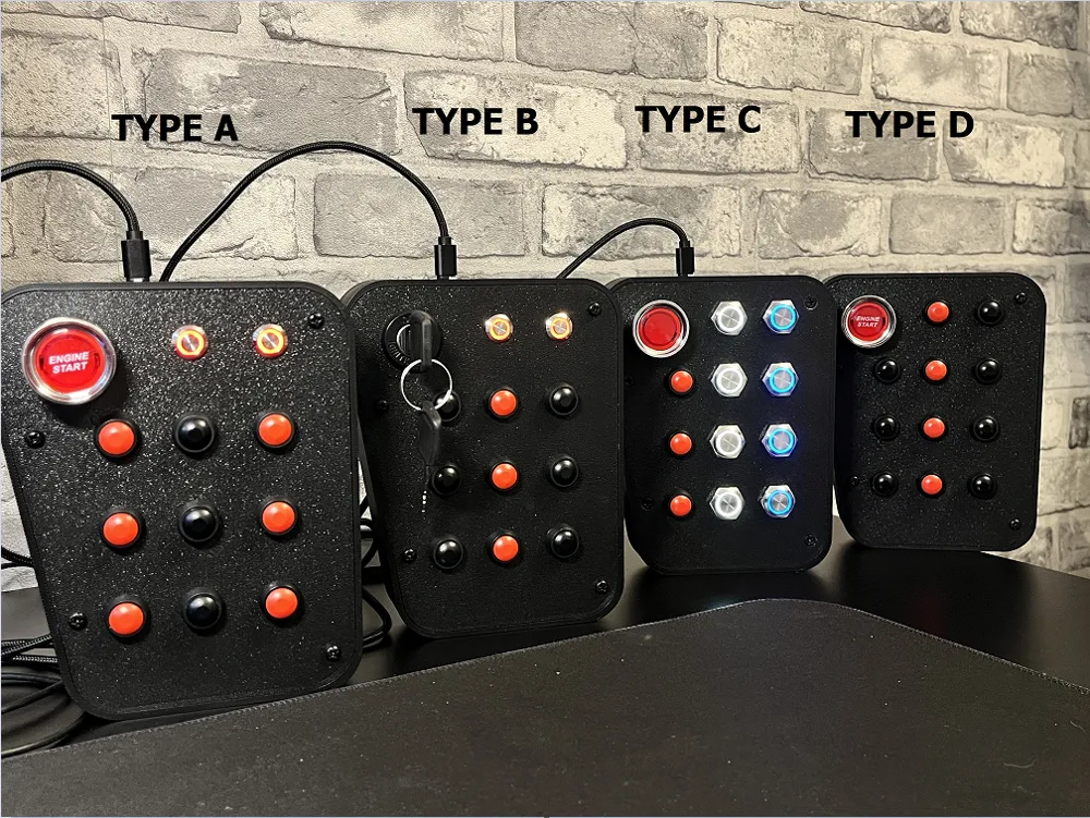 SimRacing Button box by Kasztelan MakerWorld: Download Free 3D Models