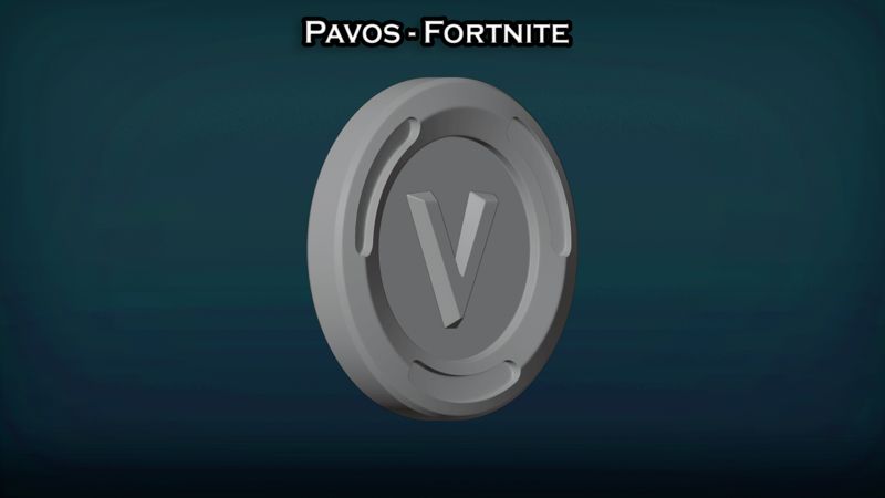 Moneda Fornite Pavos / Coin Fortnite V-Bucks 