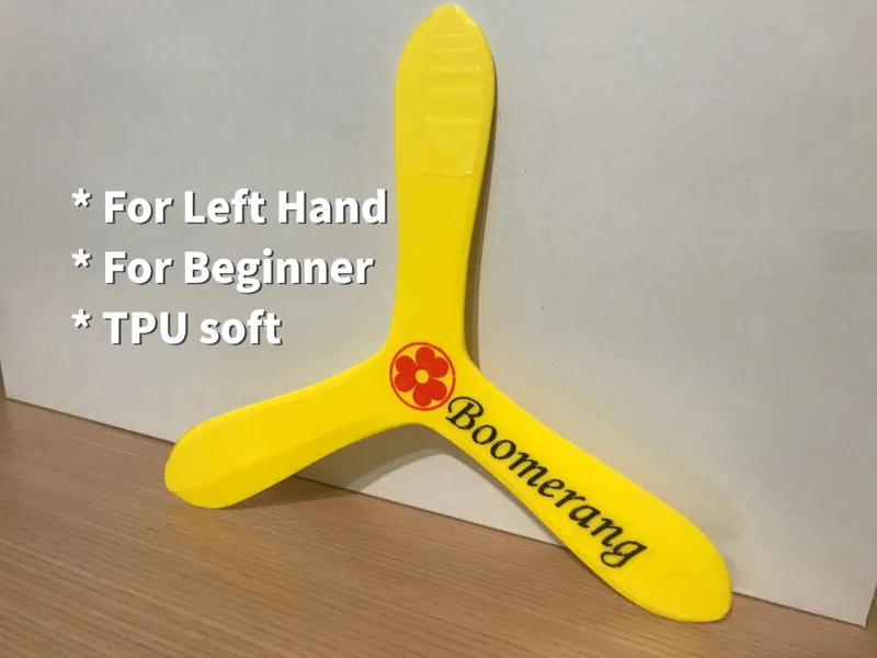 Triblade boomerang for left hand and beginner