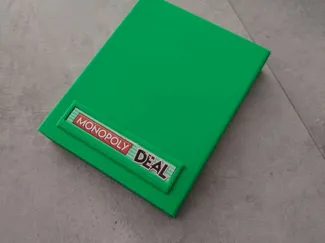 Card box for Monopoly Deal