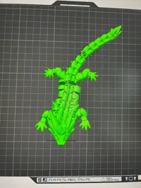 Dragon flexible articulé, porte-clés — photo 4