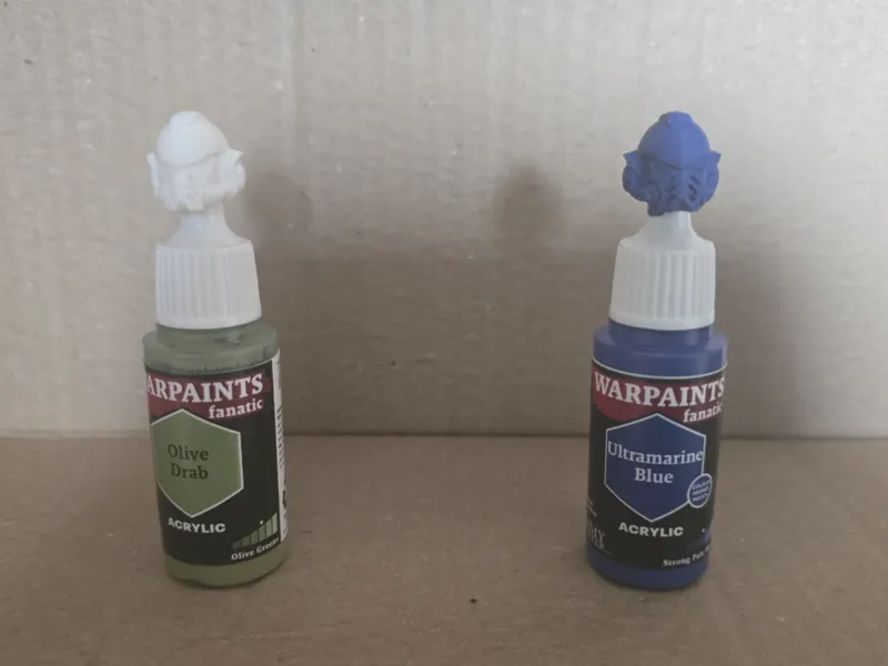 Spacemarine Swatch for Vallejo, Armypainter, etc..