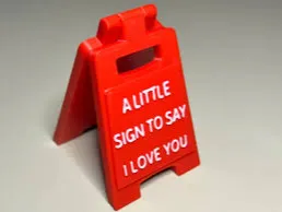 A lovly sign