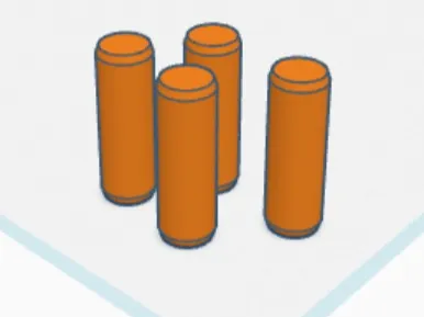 Dübel 9,5mm passend für IKEA Möbel