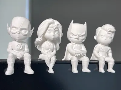 Super Adorable Justice Squad Chibi DC Monitor Crew