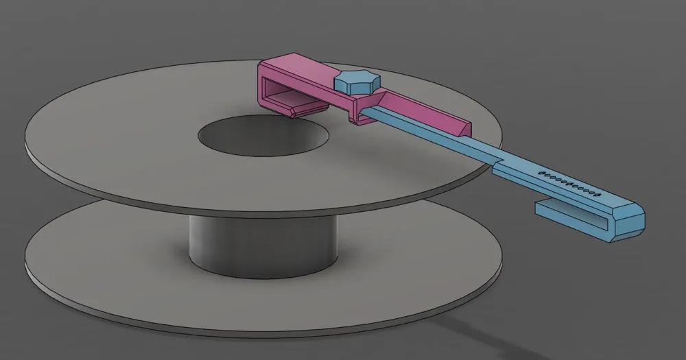Filament Ruler Filament Roll Ruler by Grove3D MakerWorld: Download Free 3D Models
