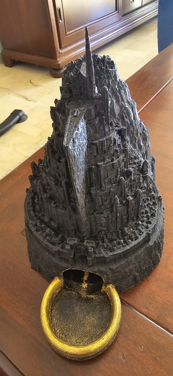 Minas Tirith torre lancia dadi view 2
