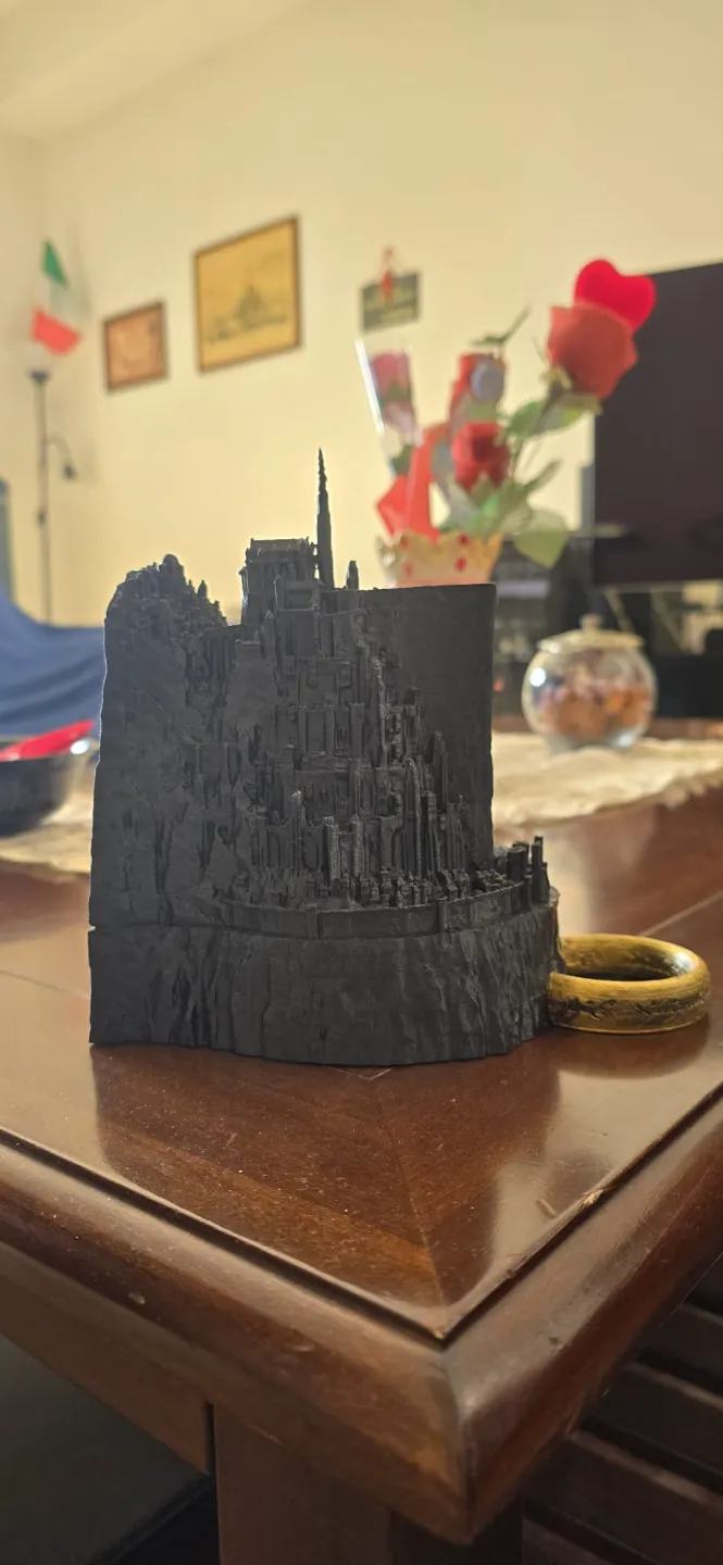 Minas Tirith torre lancia dadi view 4
