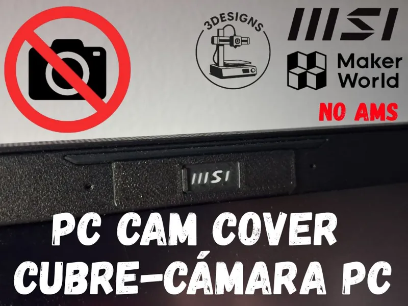 Cubierta de cámara para PC