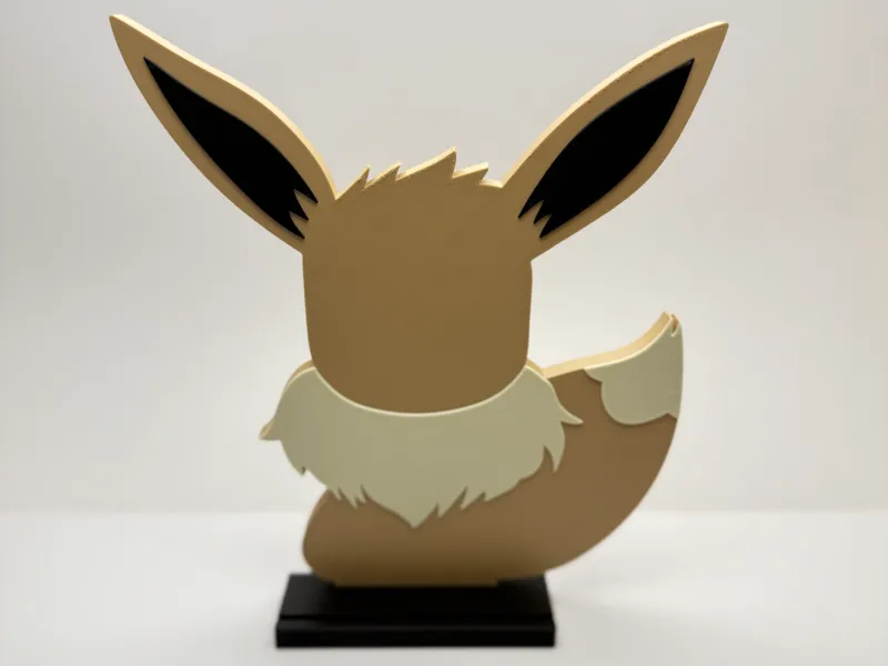 Eevee Pokémon card display stand 