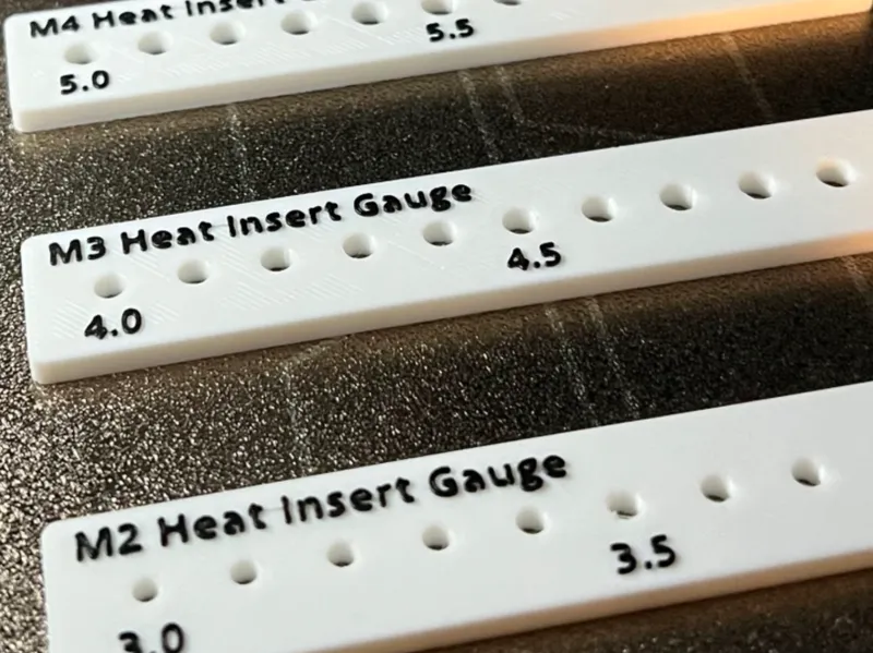 Heat Insert Gauges
