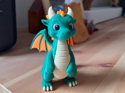 Cute Saint George's Dragon