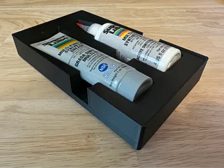 Gridfinity Super Lube Oil and Grease Holder