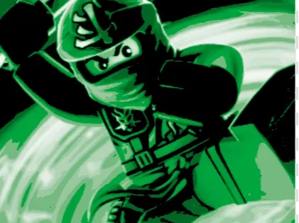 ninjago lloyd chroma canvas