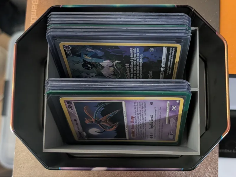 Pokémon medium tin toploader organizer