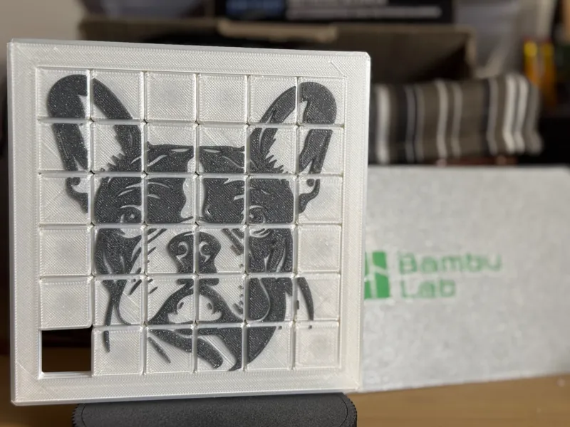 Frenchie Slide Puzzle