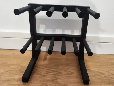 Detachable Keychain Display Stand