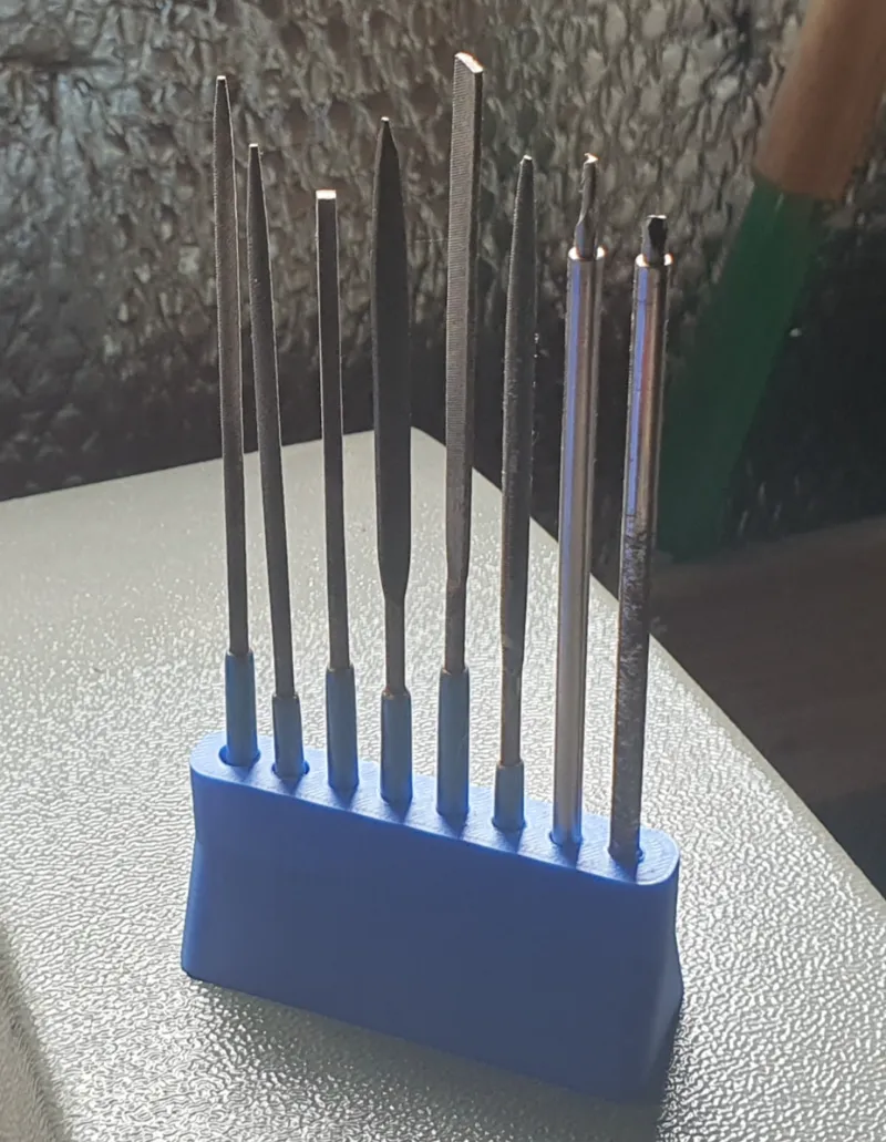Needle File Holder - 8/10 files