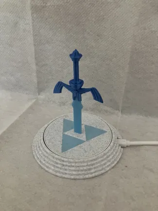 Zelda master sword table lamp