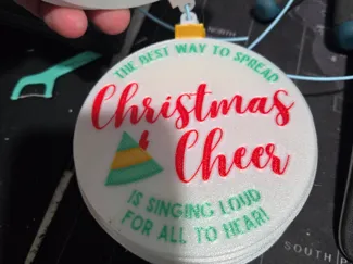 Buddy the elf Ornament