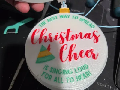 Buddy the elf Ornament