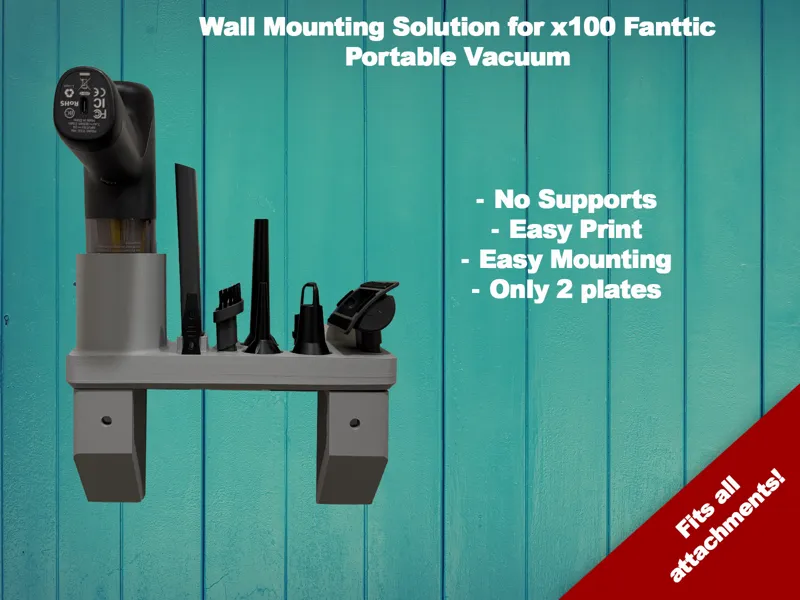 Wall System for Fanttik Portable Vacuum x100