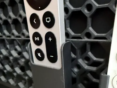 Apple TV Remote Holder Multiboard Pegboard 