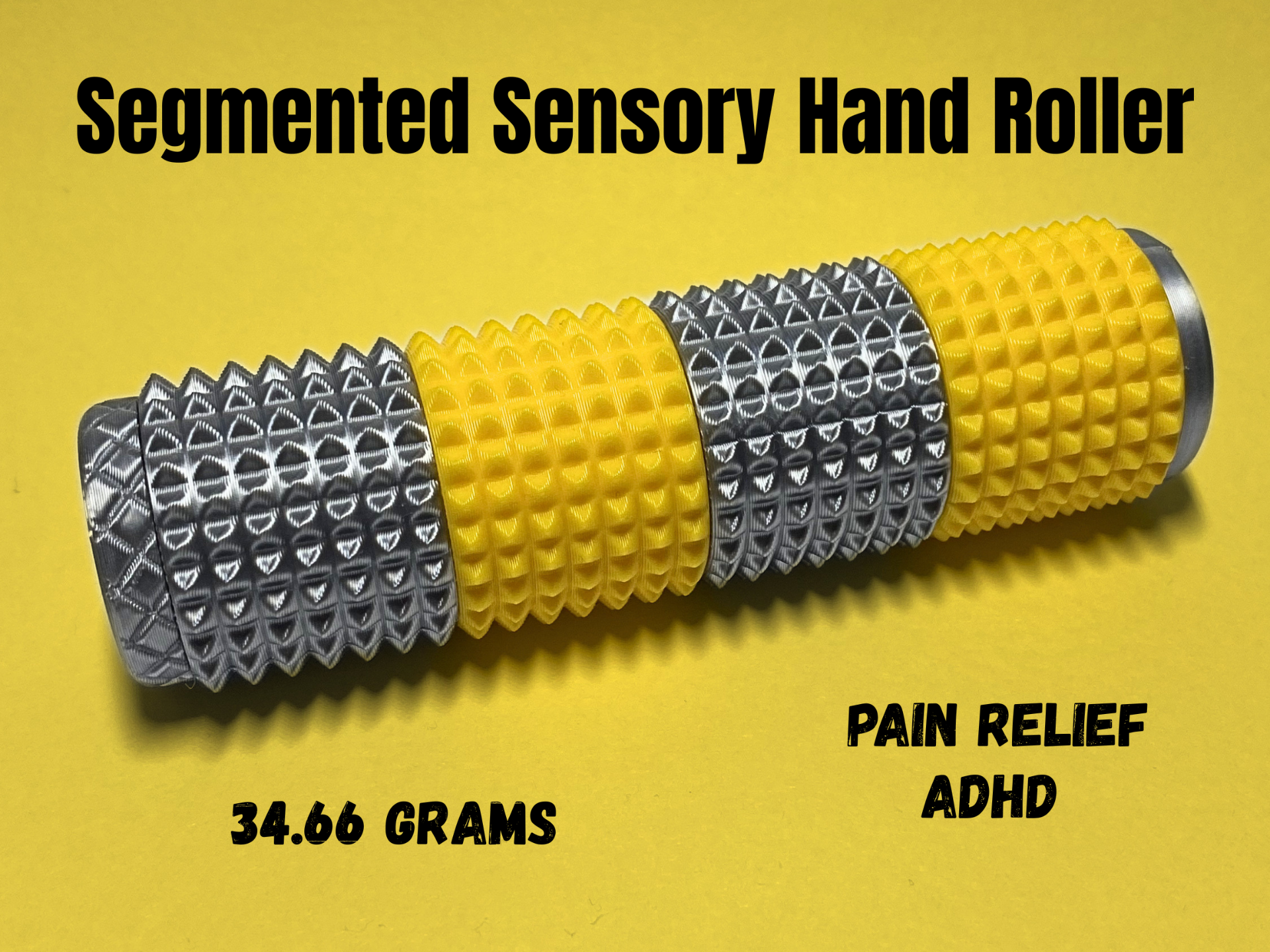 Segmented Sensory Hand Roller