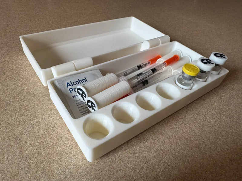 Peptide Case (Fits vials with caps)