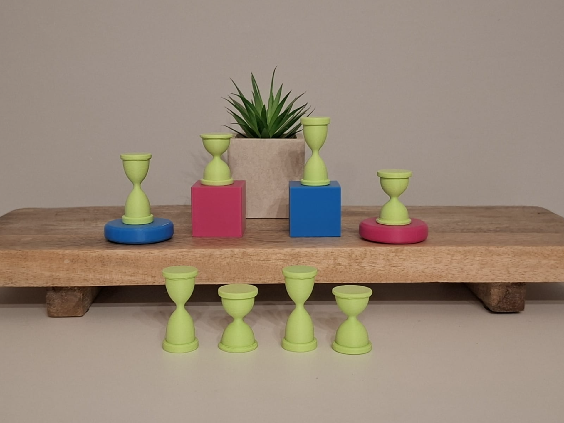 Loose parts open end game zandloper