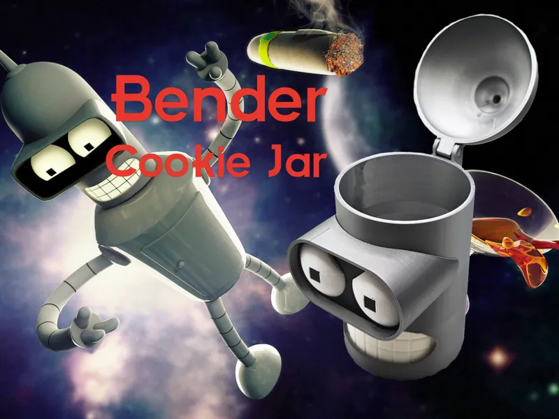 Bender Cookie Jar