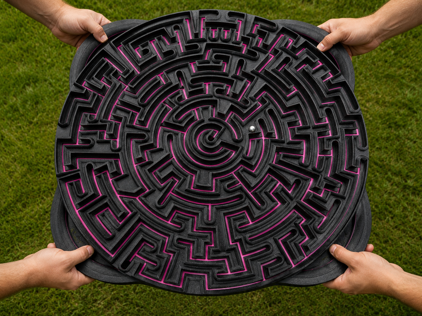 Giant Marble Labyrinth