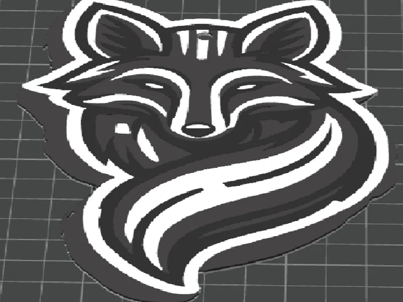 Fox key chain 2