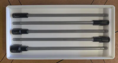 gridfinity 4mm long hex driver bits