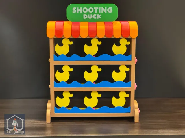 Shooting Duck Hunter Target Game – Nerf Blasters!