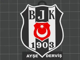 Beşiktaş Kişisel Anahtarlık