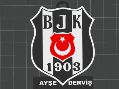 Besiktas Personalized Keychain