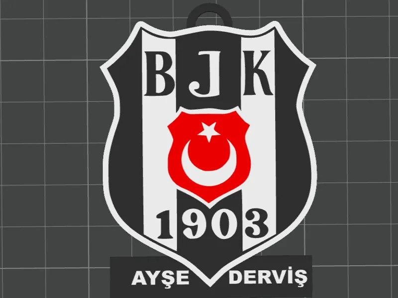 Beşiktaş Kişisel Anahtarlık