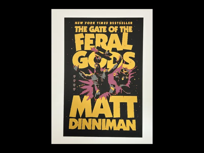 Gate of the Feral Gods Cover Art HueForge
