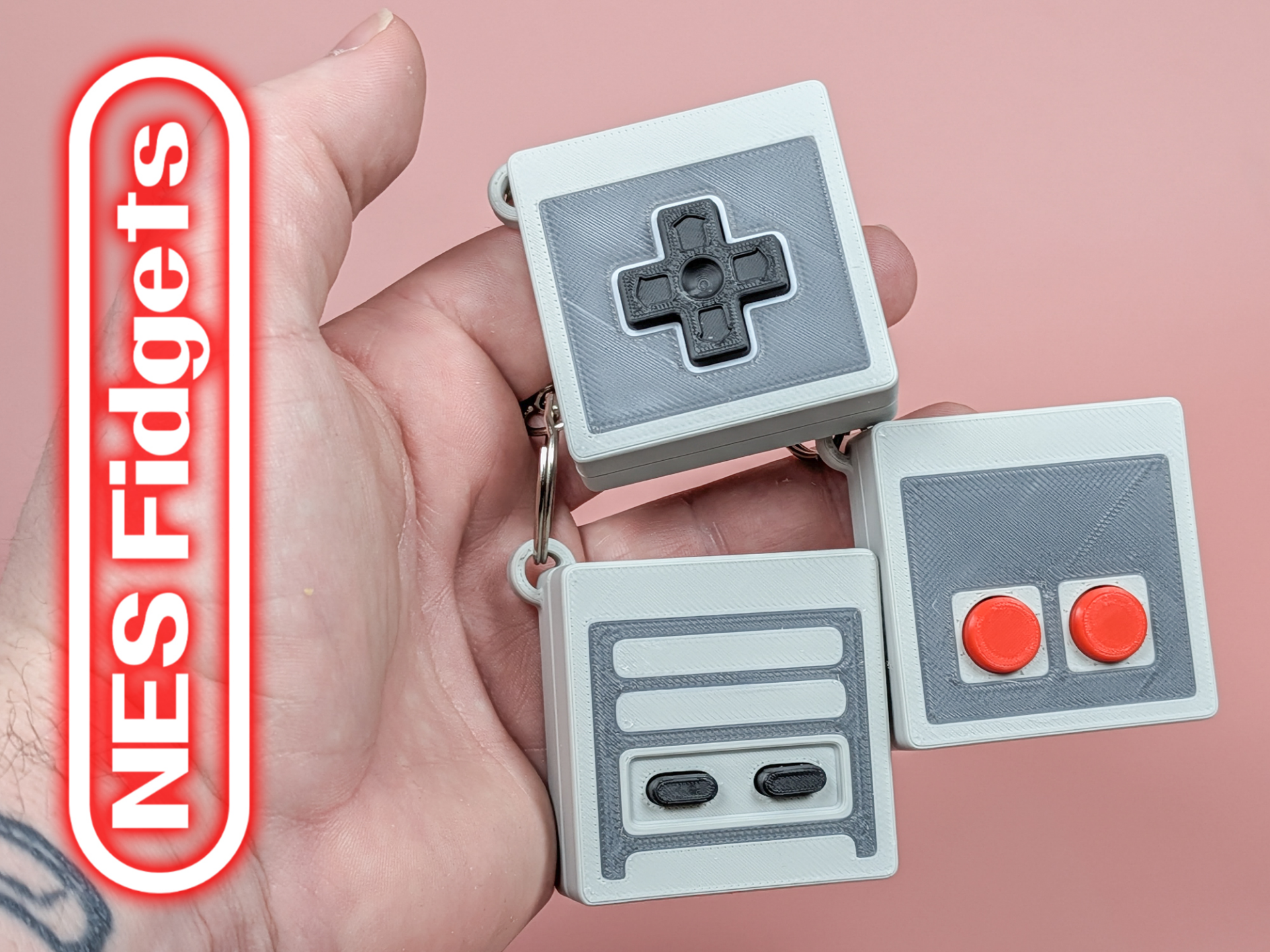 NES Controller Fidgets