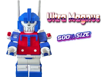 Ultra Magnus Giant Brick Figure