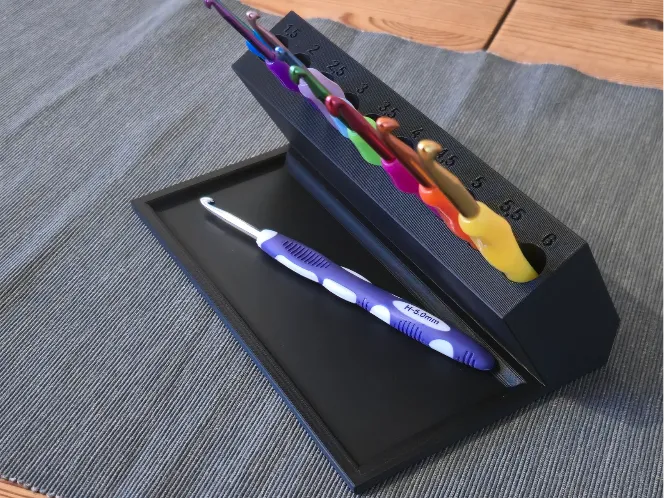 Häkelnadel Halter Crochet hook holder