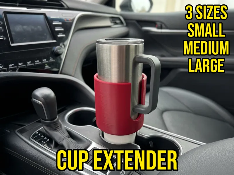 Car Cup Holder Expander (Sizes: S / M / L)